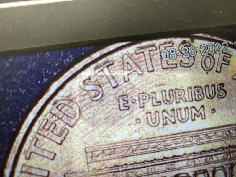 2000-D Lincoln Memorial Penny DDR-001 Extra Column & Doubled Knee Error