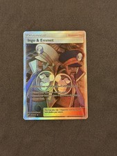 Pokemon Ingo & Emmet Full Art Trainer Card 176/181 Team Up (NM)
