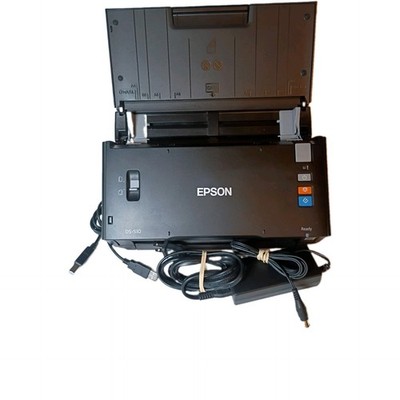 Epson WorkForce DS-510 Duplex Document Scanner B11B209201 Tested w/ Adapter