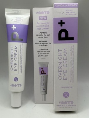 #OOTD P+ Overnight Eye Cream Peptide ,Collagen, Vitamin C,  Exp /2027