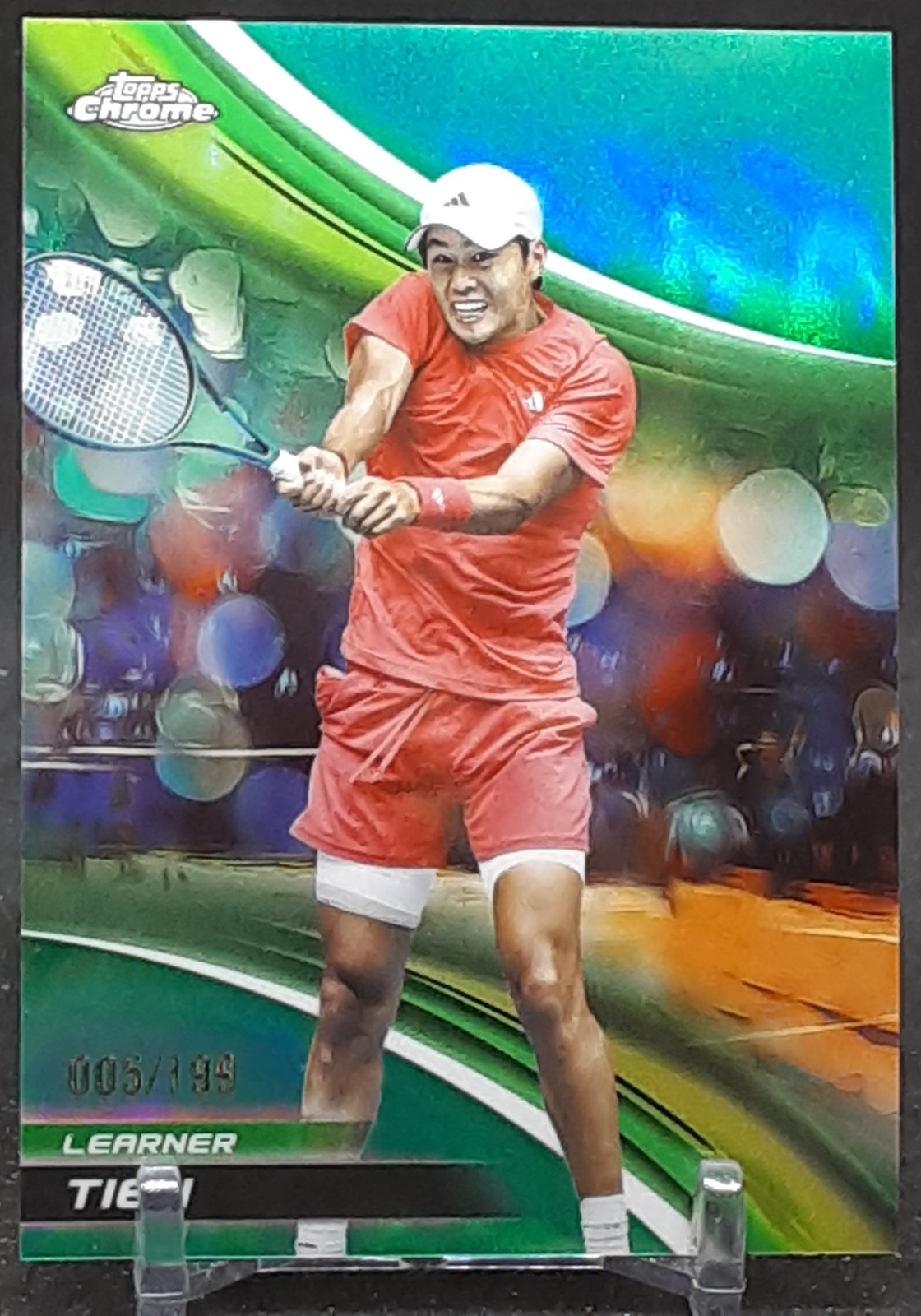 LEARNER TIEN 2025 TOPPS CHROME AQUA REFRACTOR 5/199 QQ