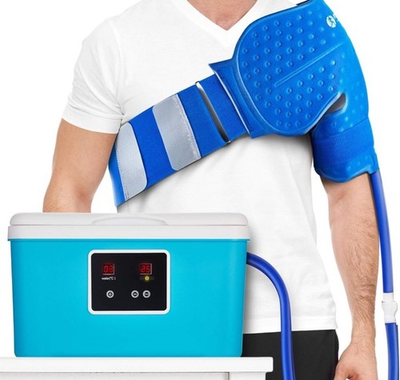 #ad Cold Therapy System 9 Qt Tank w Large Shoulder Pad for Post Surgery Care USA $69.99