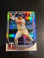 2025 Bowman Chrome - Luke Keaschall #61 Sp Rookie Red Rc Variation (RC)