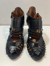 Givenchy Sandals 40 High Heel Huarache Mule Pump Bootie Caged Stiletto Gladiator