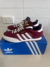 adidas originals Samba Super Suede Burgundy Red White IE1373 UK 9