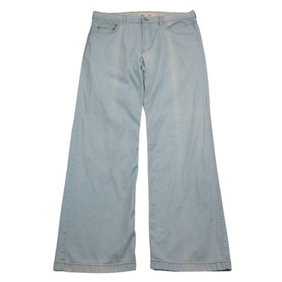 Bogner Jeans Womens 36 Short Blue Denim Flat Front High Rise Pockets Pants