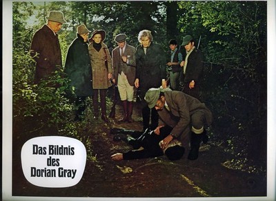Das Bildnis des Dorian Gray - 3 Aushangfotos/Lobbycards A4 24x30cm - C2