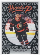 2021-22 Upper Deck Hundo P Brady Tkachuk Ottawa Senators #HP-8