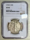 1918-S Walking Liberty Half Dollar — photo from another recent sale