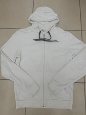 Pull avec Zip Lacoste blanc taille L en très bon état 