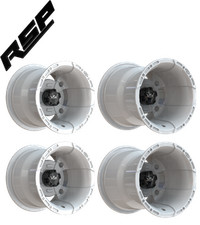 Produktbild - VBW-Sport A1 Felgensatz Adly 10x8 LK110 / 10x10 LK110 weiß ATV Quad Felgen
