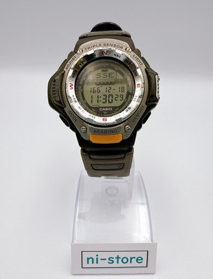 CASIO PROTREK PRO TREK PRT-41SJ men Quartz Triple Sensor Watch - Rank B