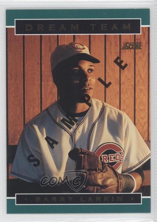 1994 Score Dream Team Barry Larkin (Sample) #5 HOF m5x