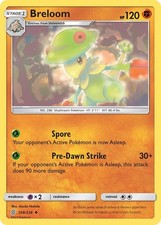 Breloom 108/236 Uncommon SM - Unified Minds Pokemon TCG Card NM