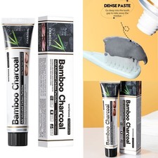 100g Bamboo Charcoal Toothpaste Relieve Sensitive Gums Teeth Cleaning Mint 1PCS