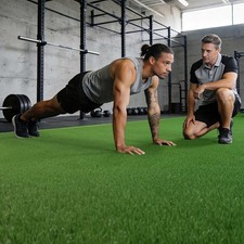 AplusChoice 4x33FT Gym Turf Artificial Grass Rug Mat for Sled Track Flooring