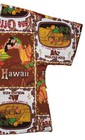 VTG 1960 Peter Max AOP Hawaiian Shirt King Kamehameha Kona Coffee Island Wedding — photo 9