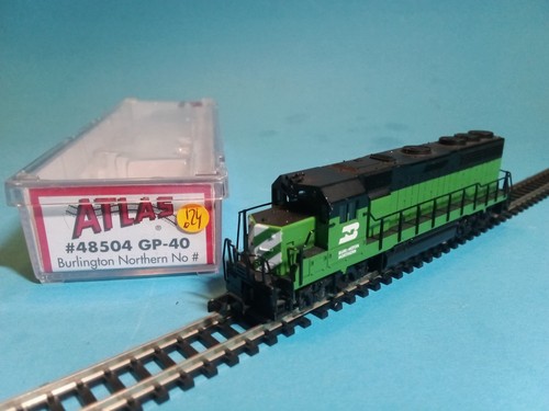 Atlas 48504,US Diesellok GP40,BurlingtonNorthern,Spur N | Condition: Gebraucht