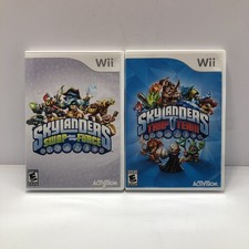 Skylanders Swap Force Game + Skylanders Trap Team Games - Tested Nintendo Wii