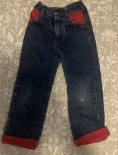 Vintage Billy The Kid Boys Size 6 Jeans Denim Made In The USA