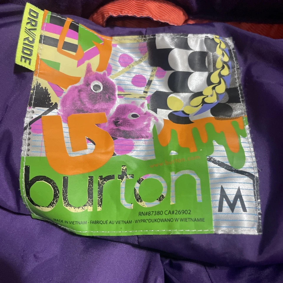 Pantalones de snowboard Burton Med Dryride ROJOS Phan Rang Nha Trang 10105VN púrpura Foto 2 de 4