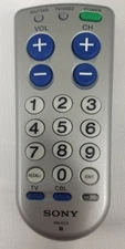 Sony Big Button Remote Control Commander  RM-EZ2 EASY READ REMOTE