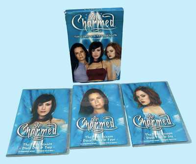 Charmed The Complete Fifth Season 5 (Box Set DVD, 2006) Tested & Working