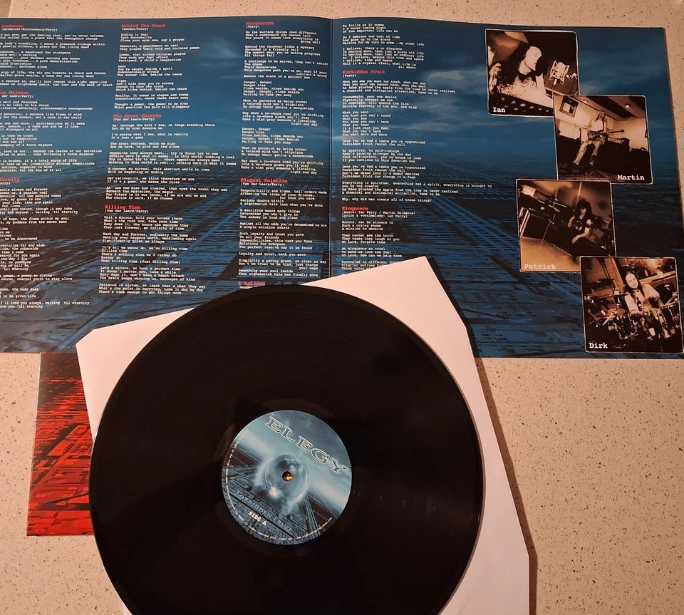 ELEGY - Forbidden Fruit (LIM. 400 BLACK LP*HAND NUMBERED*DUTCH PROG/POWER METAL) - Bild 2 von 3