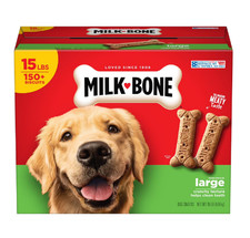 Milk-Bone Original Crunchy Dog Biscuits, Large 15 lbs. 