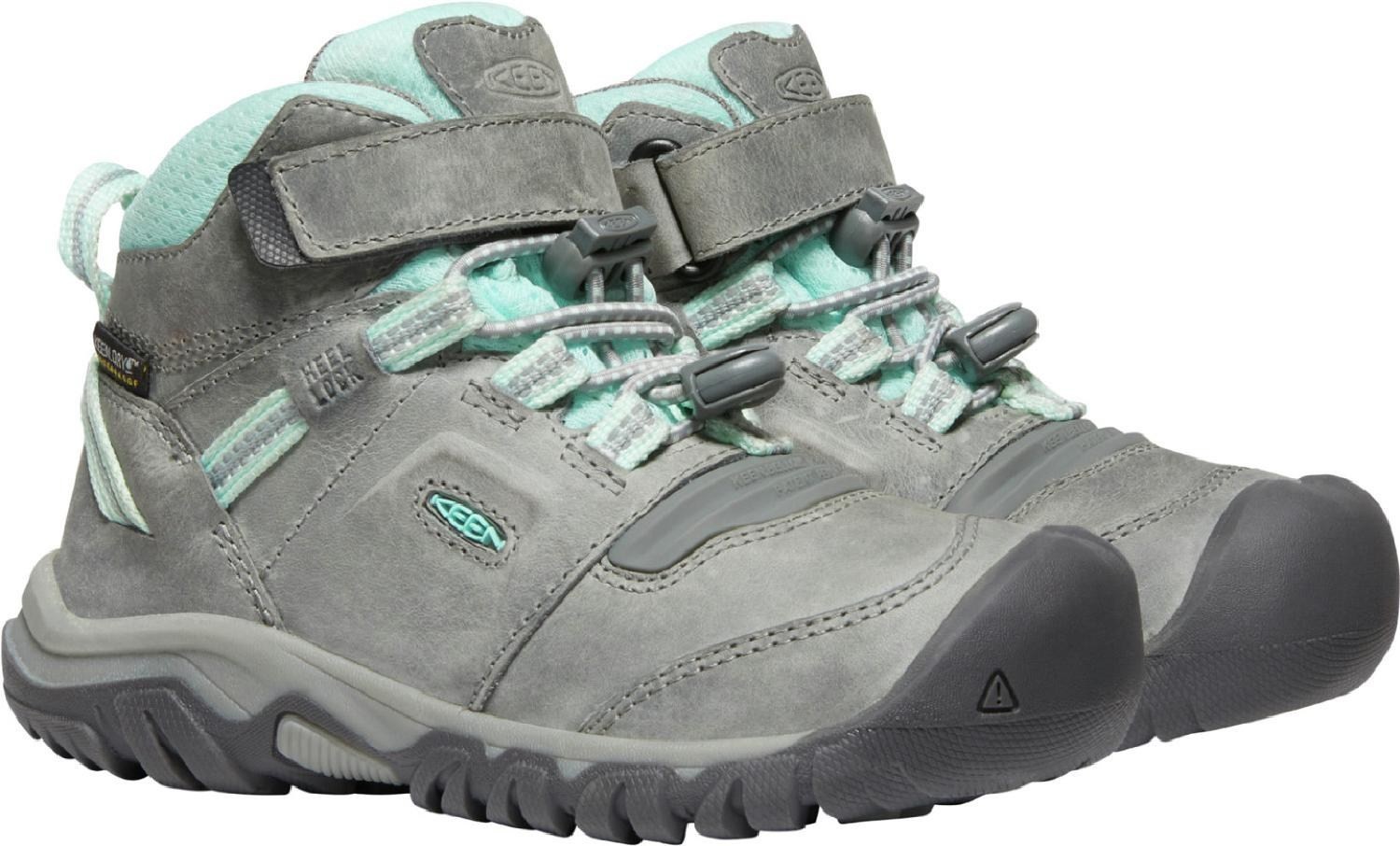 Keen Ridge Flex Mid 1025590 Stivali Bambini 12 Grigio Impermeabili Scarpe da Escursionismo RHS4980