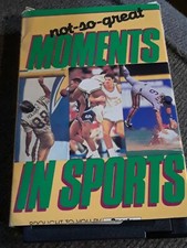 Not So Great Moments in Sports Beta 1989 Sports Illustrated