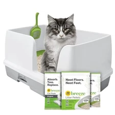 Purina Tidy Cats Non Clumping Litter System, Breeze XL All-in-One Odor Control 