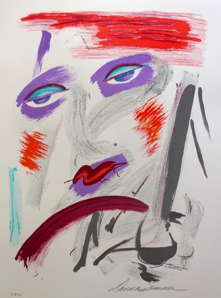 Donna Summer SPRING AFFAIR Hand Signed Limited Edition Lithograph Driven Music - Image 2 of 4