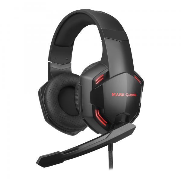 Mars Gaming MHXPRO71 Headset Cuffie Gaming 7.1 SuperBASS 50mm 13838288