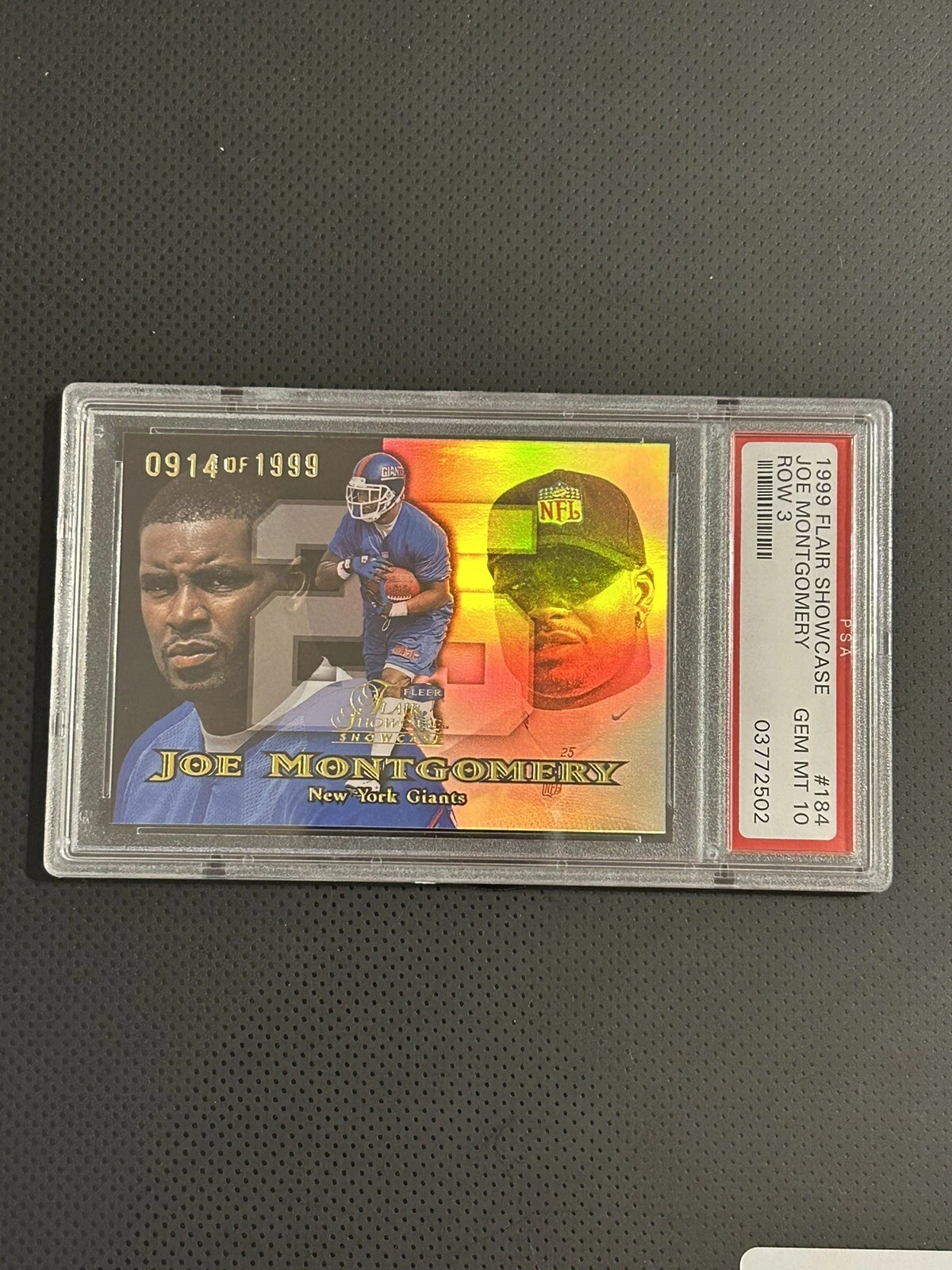 Joe Montgomery Flair Showcase #184 Base