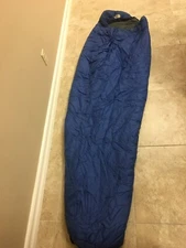 North Face Polarguard 3D Sleeping Bag 90"x33" Mummy Thunderhead US Military Sack
