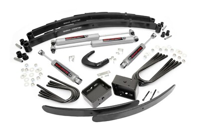 Rough Country 6'' Lift Kit w/Rear Block & AAL for 77-91 4WD Chevy 1/2-Ton 155.20