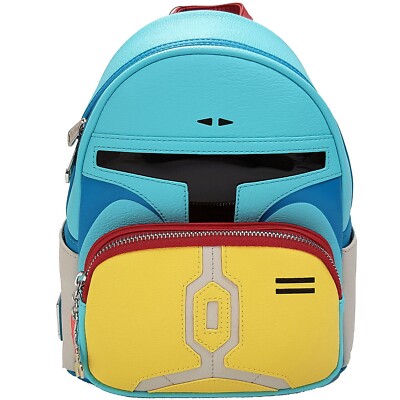 Loungefly Star Wars Boba Fett Rucksack Droiden Mini Bag NYCC Comic Con Exclusive