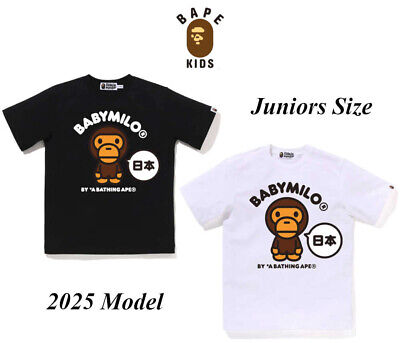 A Bathing Ape Juniors T-Shirt 2025 Model JAPAN BABY MILO A Bathing Ape Juniors T-Shirt 2025 Model JAPAN BABY MILO