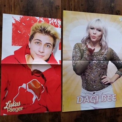 Lukas Rieger & Dagi Bee Poster Sammlung Gr. M