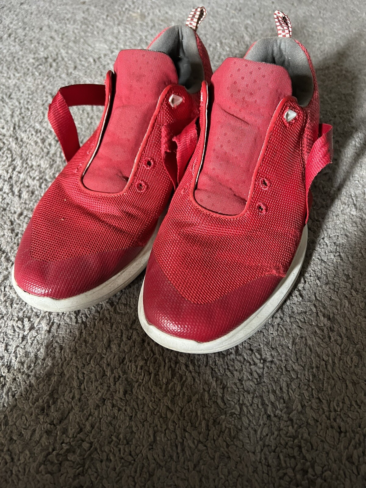 FootJoy Mens Flex Red Spikeless Lace Up 