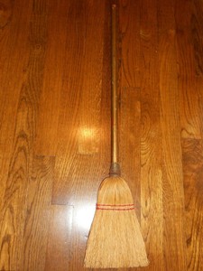 Vintage Small Broom Good For Fireplace Or For Children