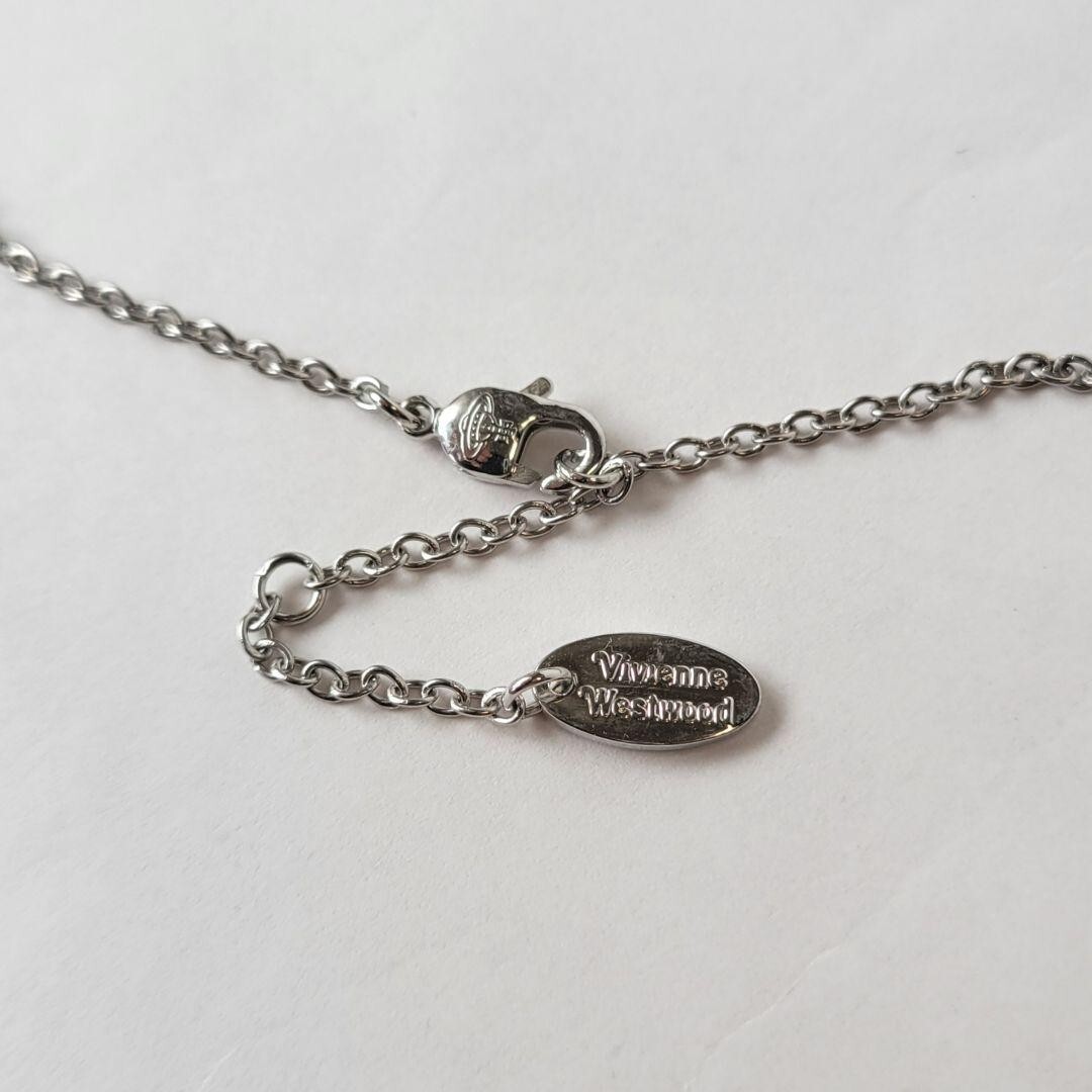 Vivienne Westwood CLARETTA orb necklace purple Mint | eBay