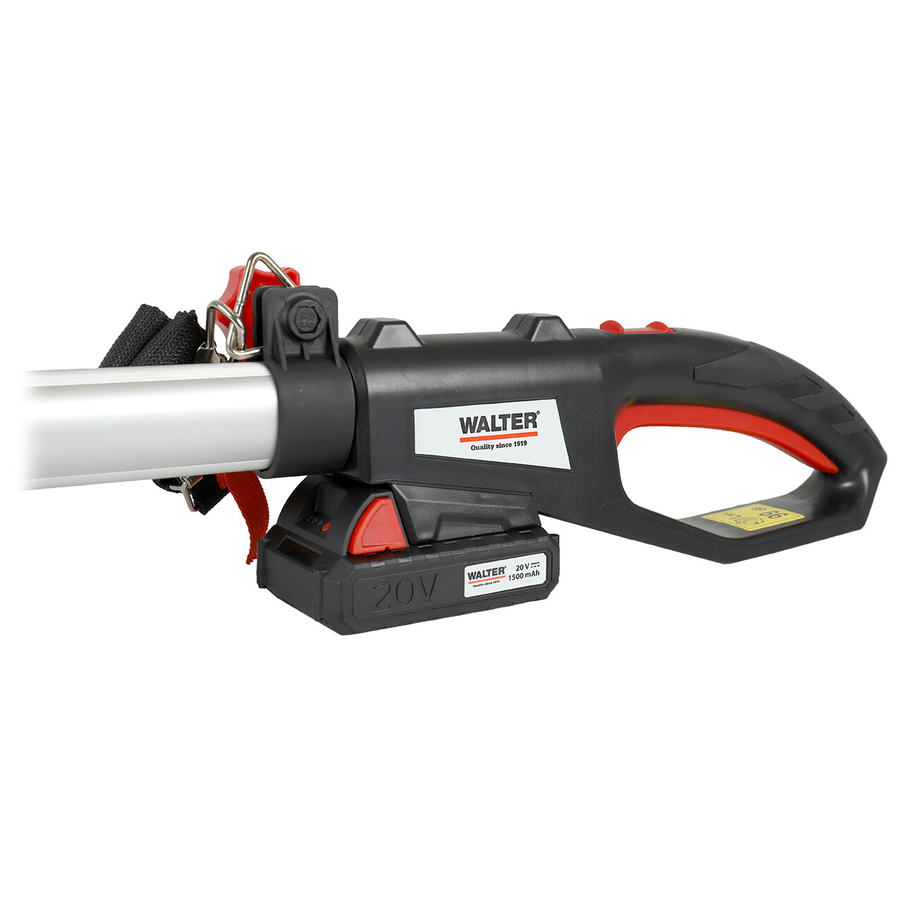WALTER Teleskop Akku Hochentaster Heckenschere 20V,