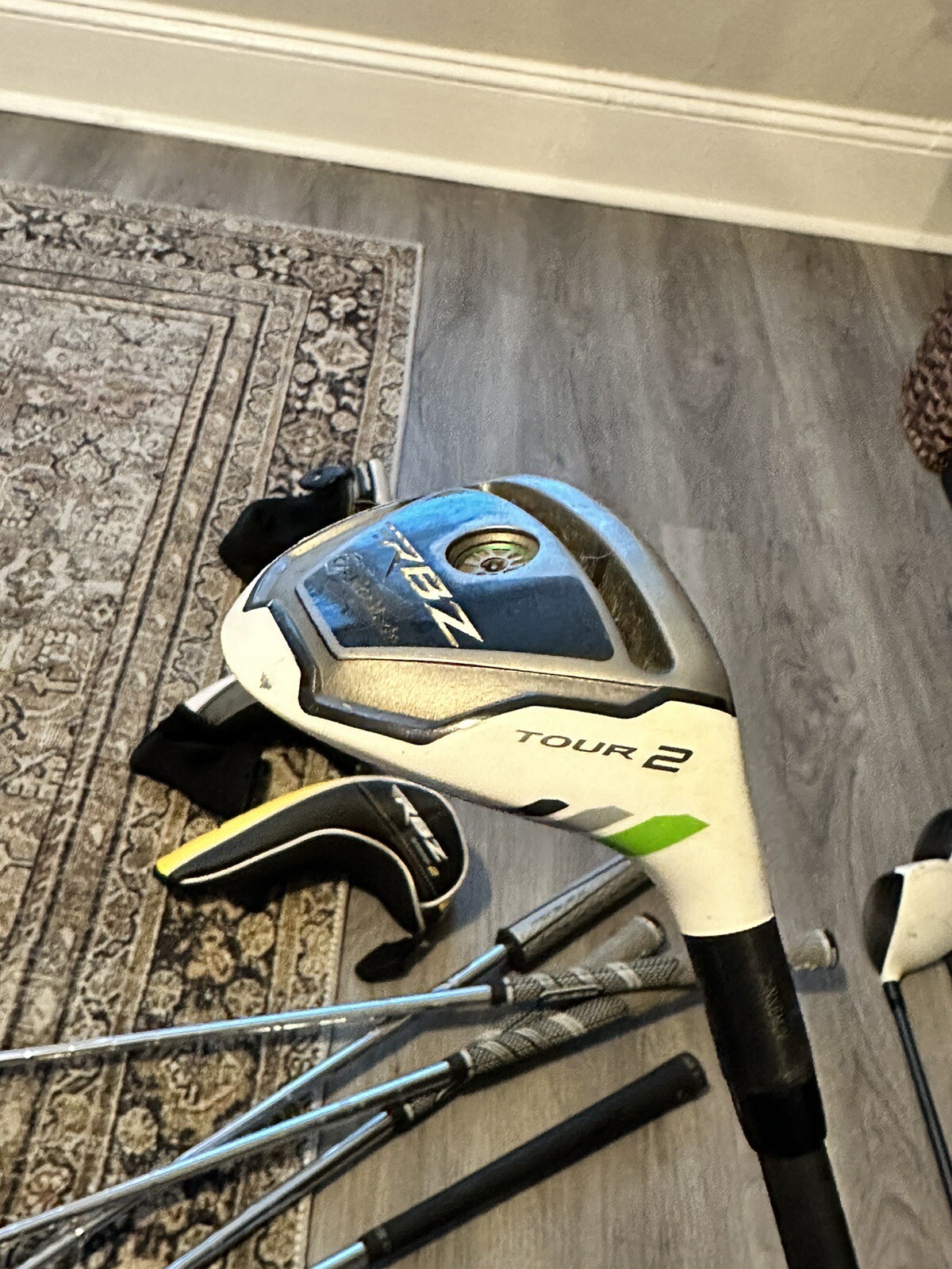 Golf Club Bundle — RBZ Woods+Hybrids, Cobra Wedge Set+3 Iron, Scotty