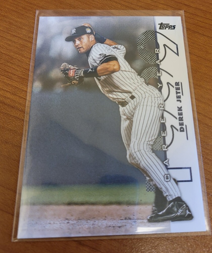 DEREK JETER 2022 Topps UK Edition Career Year CY-21 New York Yankees