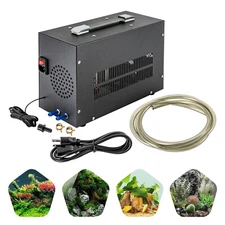 60L Aquarium Chiller Hydroponic Water Chiller 200W 52 Gal Fish Tank Cooler Equip