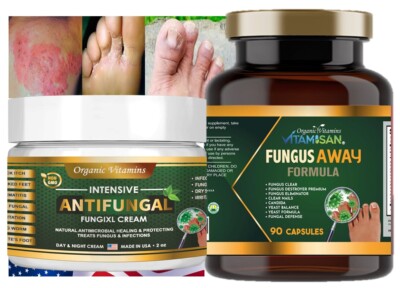 Athlete's Foot, Ringworm, Fungal infection Medicated Skin Cream + pill stop fung