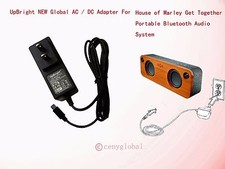 AC Power Adapter For House of Marley Get Together Mini BT Portable Audio System