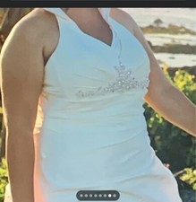 Wedding Gown Halter Dress plus size 18